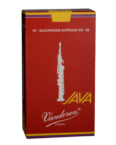 Vandoren Java filed RED Sopran-Saxophonblatt