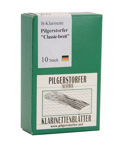 Pilgerstorfer Classic-breit  B-Klarinettenblatt Deutsch