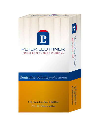 Peter Leuthner - Deutscher Schnitt - Professional B-Klarinettenblatt