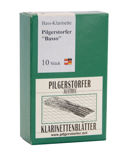 Pilgerstorfer Basso  Bass-Klarinettenblatt Deutsch