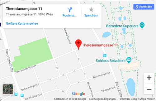 Google Map of Maxton, located at Theresianumgasse 11/51